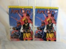 Lot of 2 Collector Modern Ape City Comic Books No.2.2.