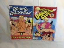 Lot of 2 Collector Modern Eros Comics Wendy Whitebread undercover Slut No.1.2.