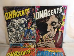 Lot of 4 Collector Modern Eclipse Comics DNAgents Comic Books No.3.4.5.5.