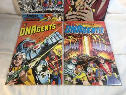 Lot of 4 Collector Modern Eclipse Comics DNAgents Comic Books No.3.4.5.5.