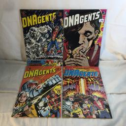 Lot of 4 Collector Modern Eclipse Comics DNAgents Comic Books No.3.4.5.5.