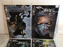 Lot Of 4 Collector Modern Top Cow The Darkness Comic Books No.4.4.5.6.