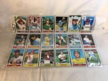 Lot of 18 Pcs Collector Vintage Assorted MLB Baseball Sport Trading Assorted Cards & Players