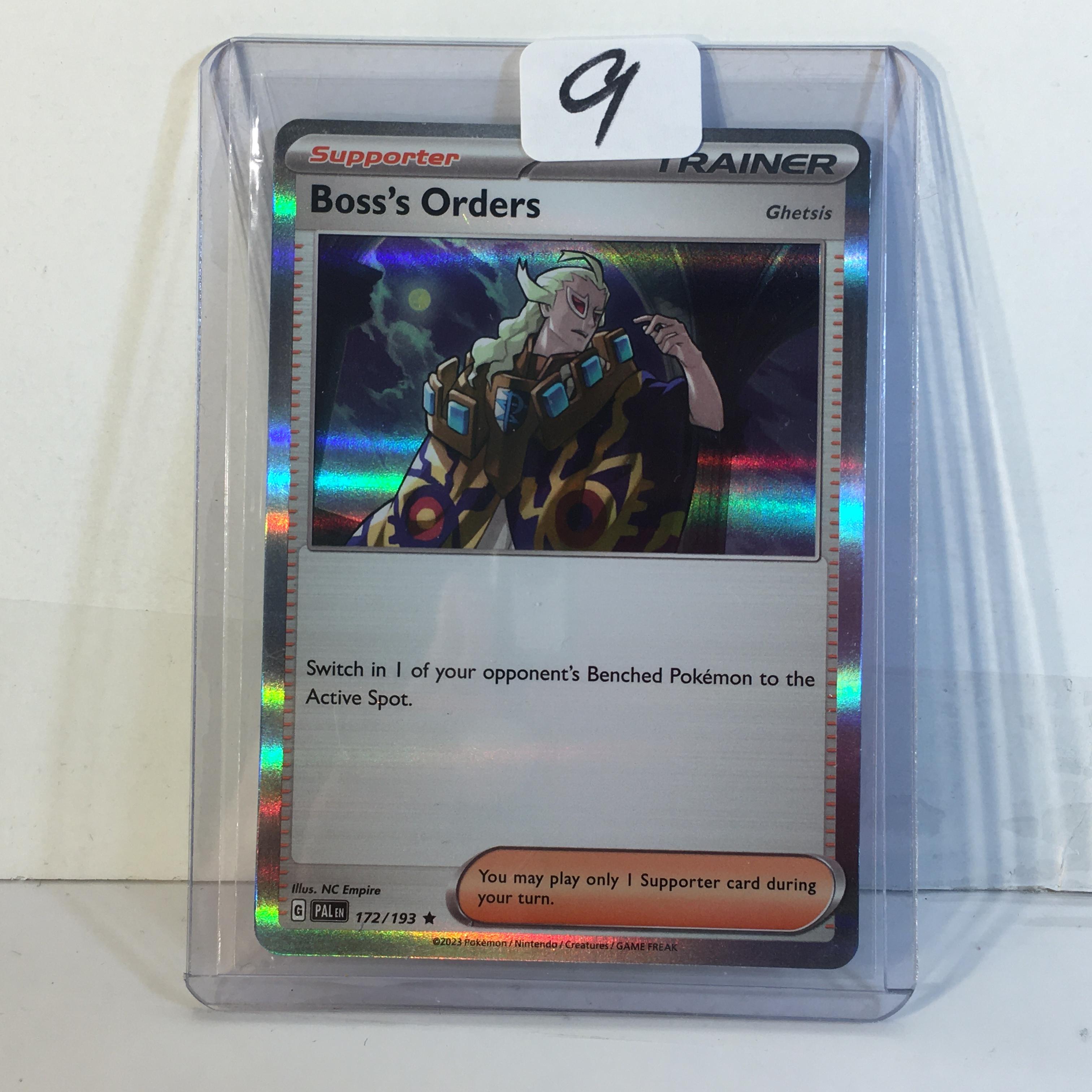 Collector TCG  Pokemon/Nintendo/Creatures/Game Freak 2023 Boss's Orders Trainer 172/193 Card