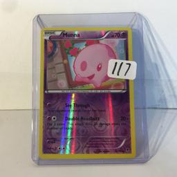 Modern 2014 Pokemon TCG Basic Munna Hp70 Holo NO.517 Dream Eater Pokemon 39/119