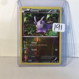 Modern 2014 Pokemon TCG Basic Goomy HP50 Holo No.704 Soft Tissue Pokemon 72/106