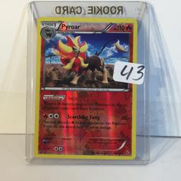 Modern 2014 Pokemon TCG Stage1 Pyroar Hp110 Holo No.668 Rpyal Pokemon 20/106
