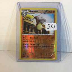 Modern 2012 Pokemon TCG  Stage1 Marowak HP100 Holo No.105 Bone Keeper Card 61/124