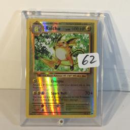 Modern 2016 Pokemon TCG Stage1 Raichu HP100 Holo No.026 Mouse Pokemon 36/108