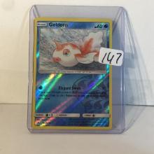 Modern 2019 Pokemon TCG Basic Goldeen Hp60 Holo No.118 Goldfish Pokemon 48/214