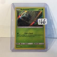 Modern 2019 Pokemon TCG Basic Bulbasaur 60Hp Holo No.001 Seed Pokemon 1/18