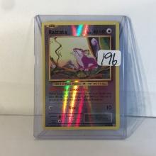 Modern 2016 Pokemon TCG Basic Rattata HP40 Holo No.019 Mouse Pokemon 66/108