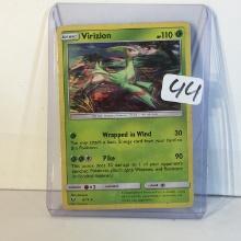 Modern 2017 Pokemon TCG Basic Virizion Hp110 Holo No.640 Grassland Pokemon 8/73