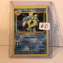 Modern 1999 Pokemon TCG Stage1 Gyarados Hp100 Holo Atrocious Pokemon Card 6/102