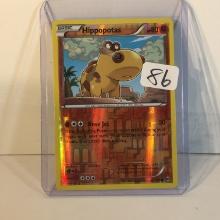 Modern 2015 Pokemon TCG Basic Hippopotas Hp80 Holo No.449 Hippo Pokemon 83/162