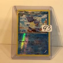 Modern 2013 Pokemon TCG Stage1 Wartortle Hp80 Holo No.008 Turtle Pokemon 15/101