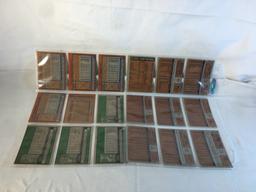 Lot of 18 Pcs Collector Vintage  MLB Baseball  Sport Trading Assorted Cards & Players - See Photos