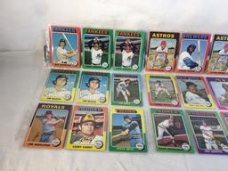 Lot of 18 Pcs Collector Vintage  MLB Baseball  Sport Trading Assorted Cards & Players - See Photos