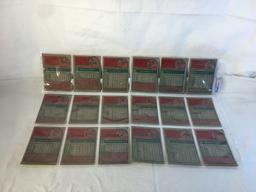 Lot of 18 Pcs Collector Vintage  MLB Baseball  Sport Trading Assorted Cards & Players - See Photos