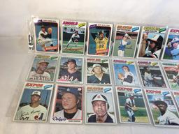 Lot of 18 Pcs Collector Vintage  MLB Baseball  Sport Trading Assorted Cards & Players - See Photos