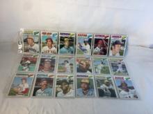 Lot of 18 Pcs Collector Vintage  MLB Baseball  Sport Trading Assorted Cards & Players - See Photos