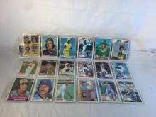 Lot of 18 Pcs Collector Vintage  MLB Baseball  Sport Trading Assorted Cards & Players - See Photos