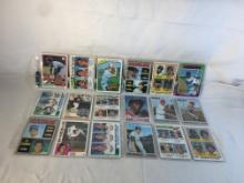 Lot of 18 Pcs Collector Vintage  MLB Baseball  Sport Trading Assorted Cards & Players - See Photos