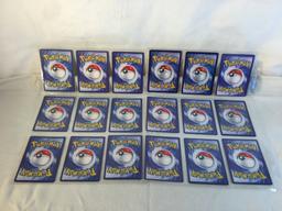 Lot of 18 Pcs Collector Pokemon TCG Assorted Trading Card Game - See Pictures