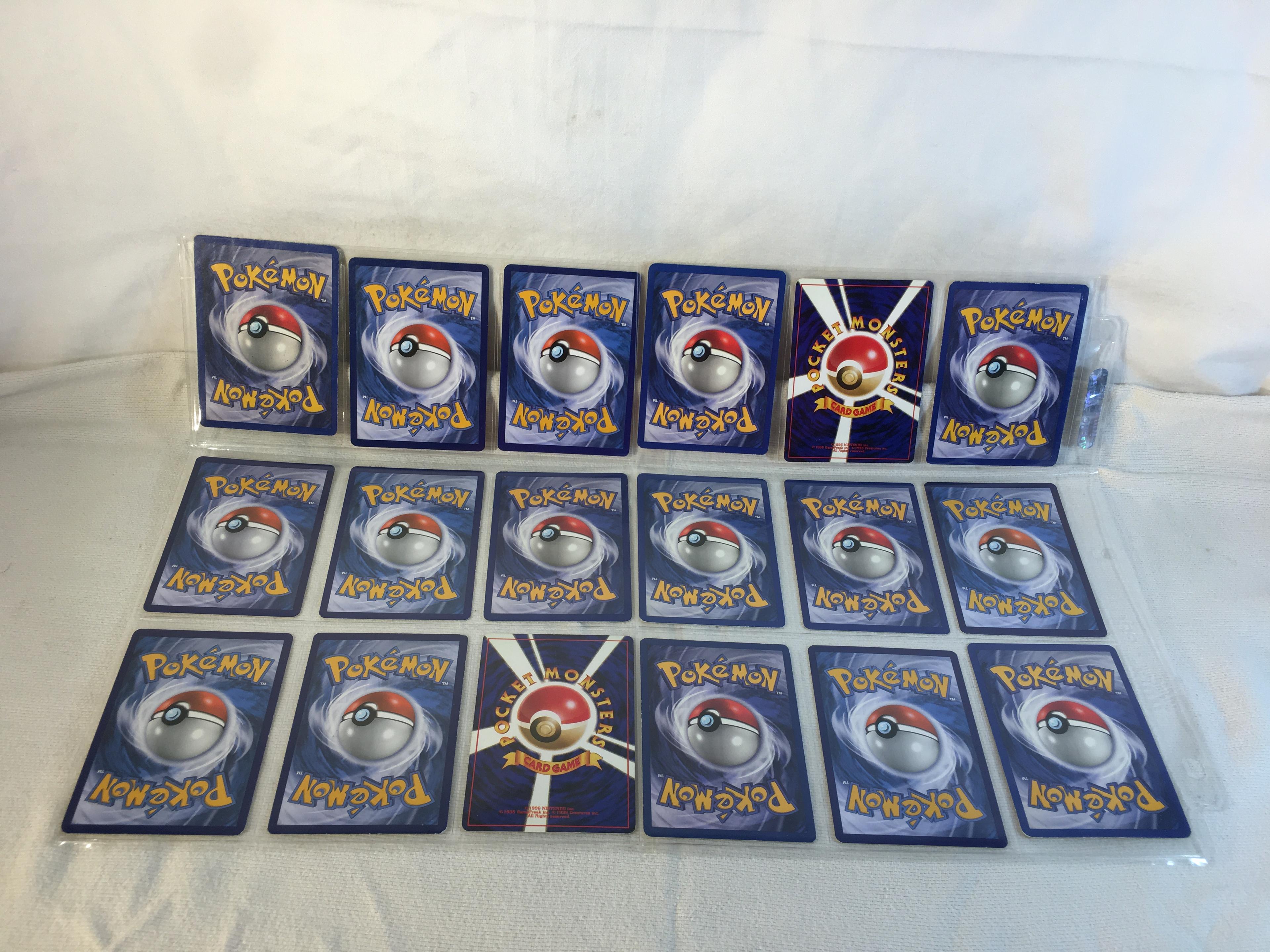 Lot of 18 Pcs Collector Pokemon TCG Assorted Trading Card Game - See Pictures