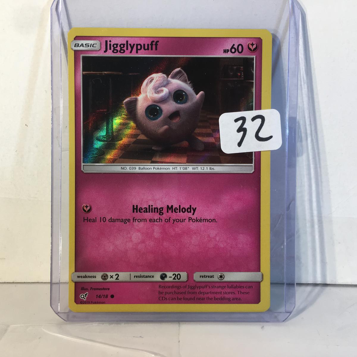 Collector 2019 Pokemon TCG Basic Jigglepuff HP60 Healing Melody Trading Card Game 14/18