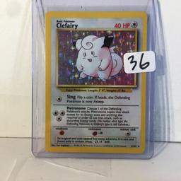 Collector 1999 Wizards Pokemon TCG Basic Clefairy HP40 Pokemon Trading Card Game 5/102