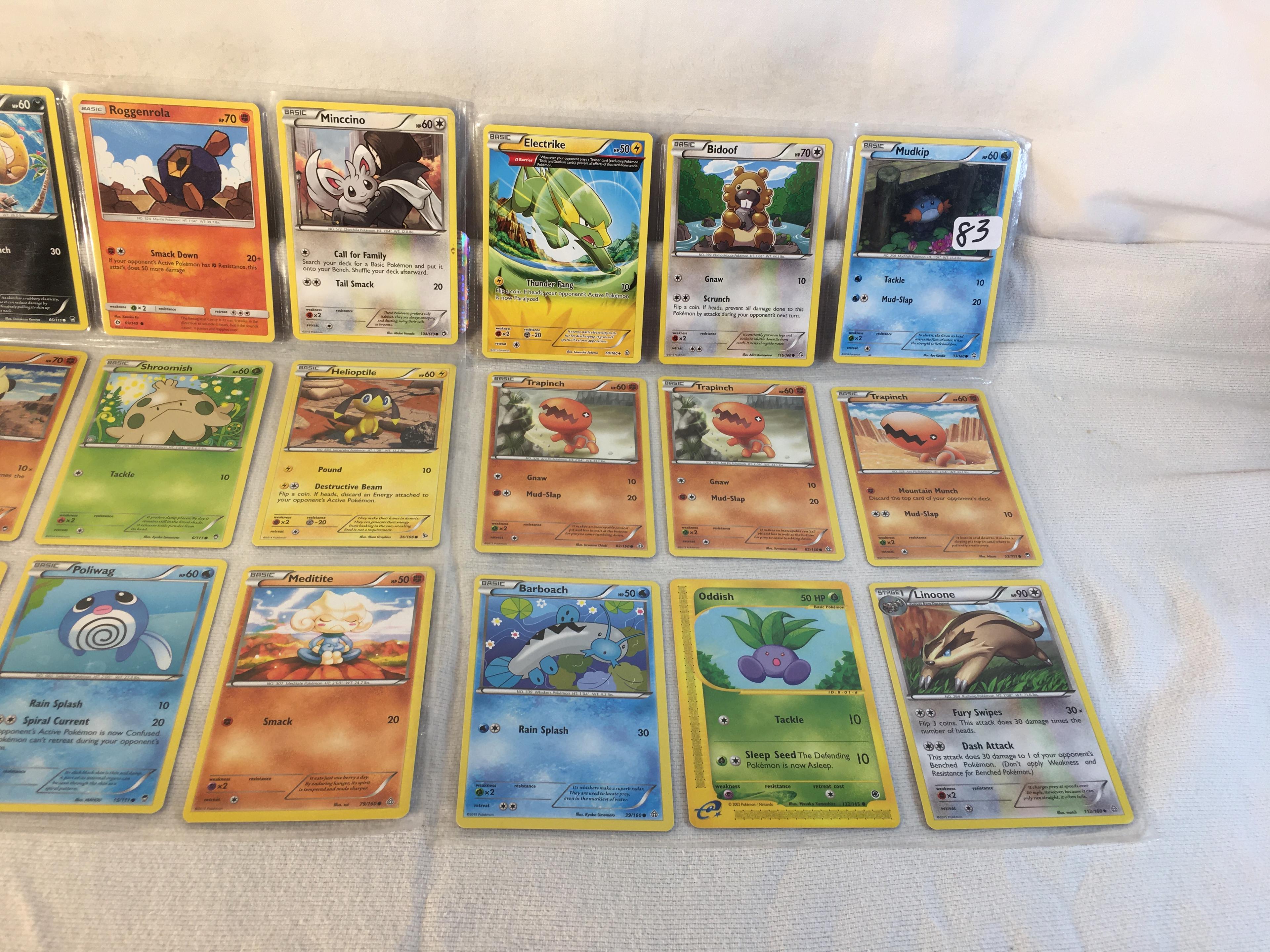 Lot of 18 Pcs Collector Pokemon TCG Assorted Trading Card Game - See Pictures