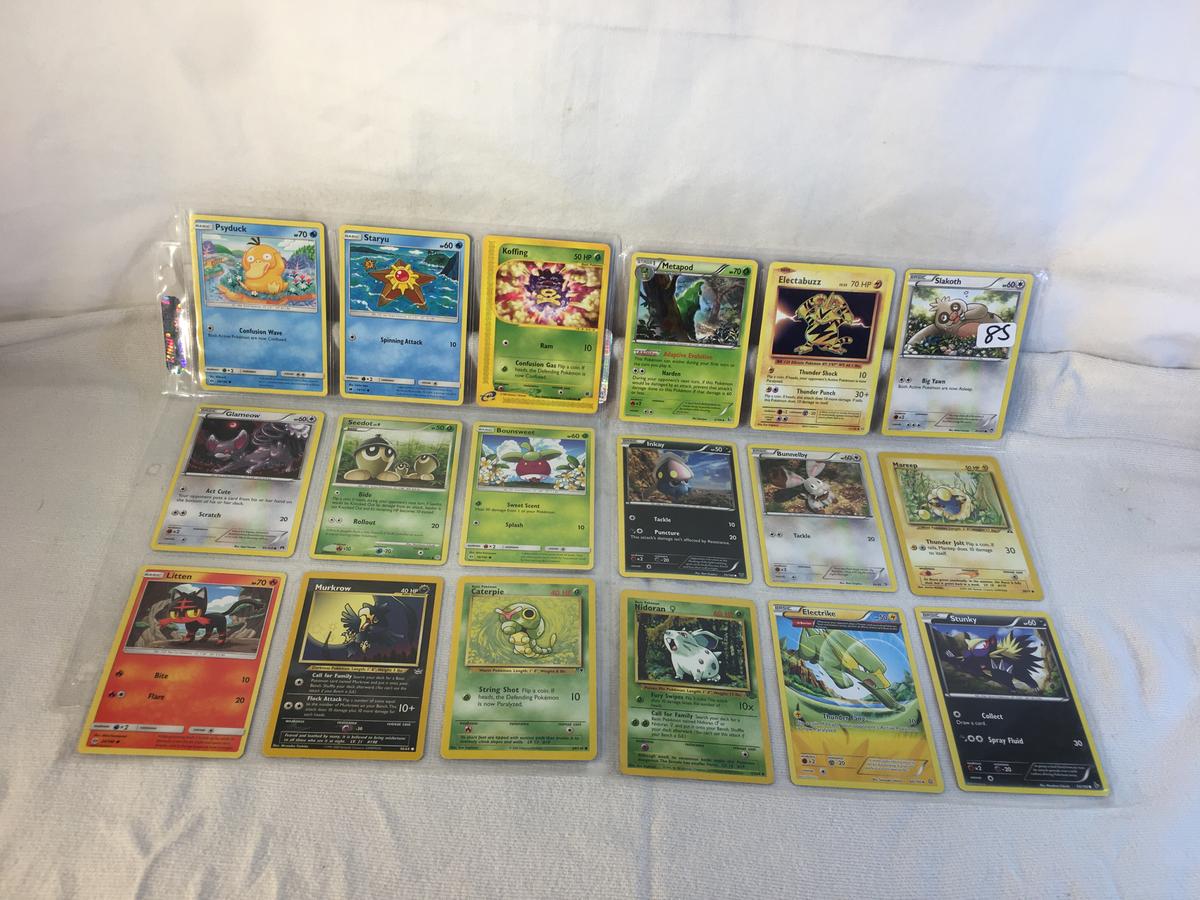 Lot of 18 Pcs Collector Pokemon TCG Assorted Trading Card Game - See Pictures