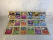 Lot of 18 Pcs Collector Pokemon TCG Assorted Trading Card Game - See Pictures