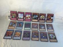 Lot of 18 Pcs Collector YU-Gi-Oh Assorted Trading Card Game - See Pictures