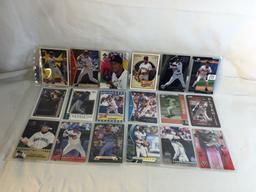 Lot of 18 Pcs Collector Modern MLB Baseball  Sport Trading Assorted Cards & Players -See Pictures