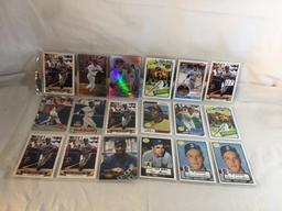 Lot of 18 Pcs Collector Modern MLB Baseball  Sport Trading Assorted Cards & Players -See Pictures