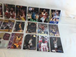 Lot of 18 Pcs Collector Modern NBA Basketball Sport Trading Assorted Cards & Players -See Pictures