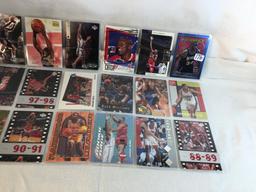 Lot of 18 Pcs Collector Modern NBA Basketball Sport Trading Assorted Cards & Players -See Pictures