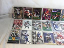 Lot of 18 Pcs Collector Modern NFL Football Sport Trading Assorted Cards & Players - See Pictures