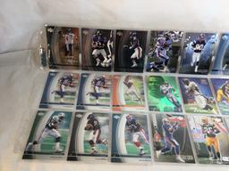 Lot of 18 Pcs Collector Modern NFL Football Sport Trading Assorted Cards & Players - See Pictures