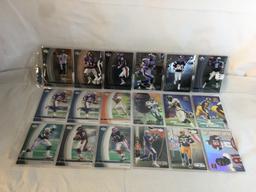 Lot of 18 Pcs Collector Modern NFL Football Sport Trading Assorted Cards & Players - See Pictures