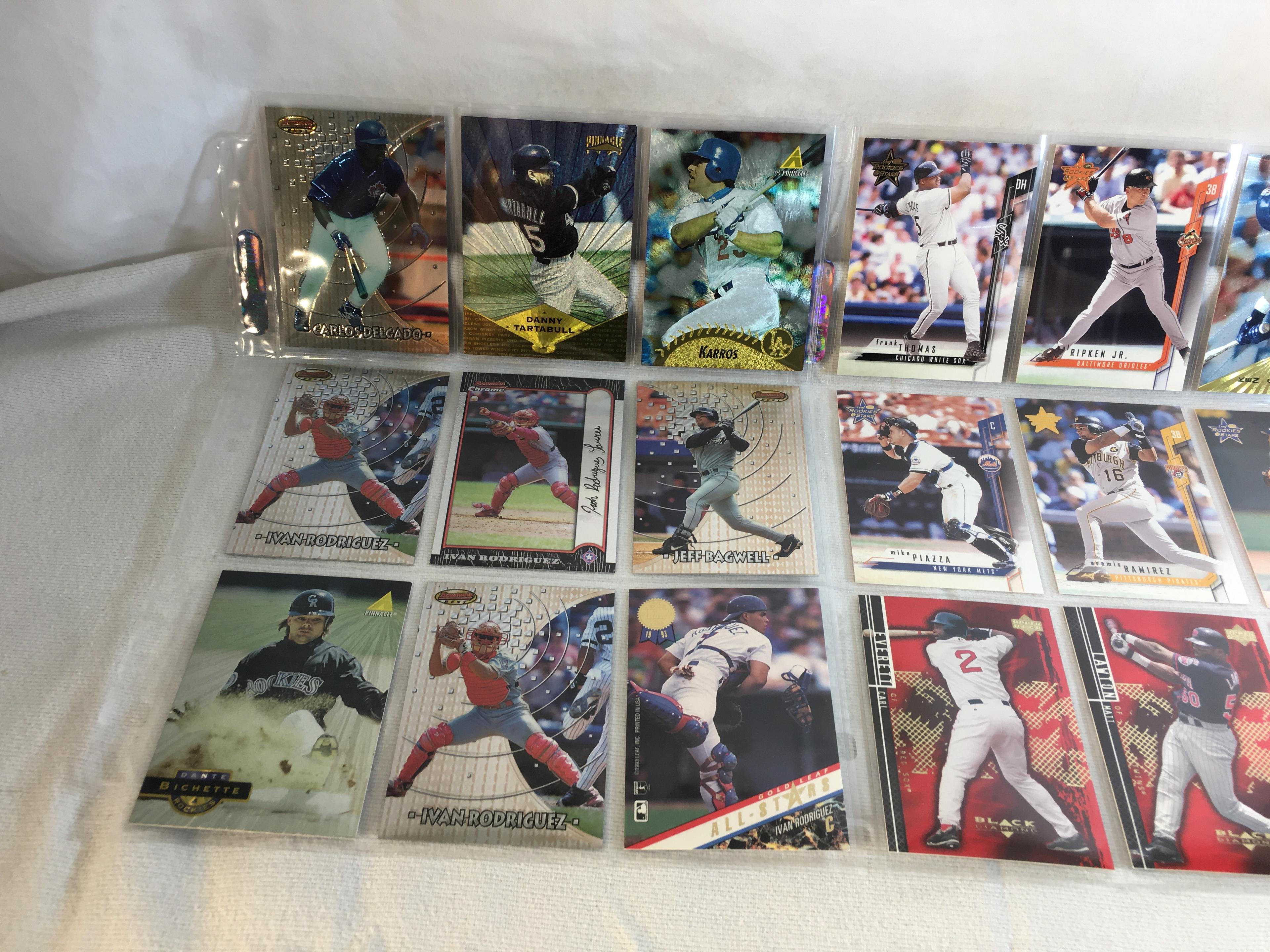 Lot of 18 Pcs Collector Modern MLB Baseball  Sport Trading Assorted Cards & Players -See Pictures