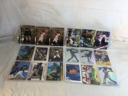 Lot of 18 Pcs Collector Modern MLB Baseball  Sport Trading Assorted Cards & Players -See Pictures