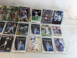 Lot of 18 Pcs Collector Modern MLB Baseball  Sport Trading Assorted Cards & Players -See Pictures