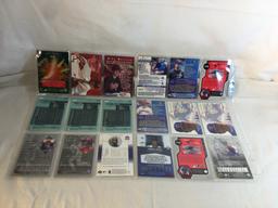 Lot of 18 Pcs Collector Modern MLB Baseball  Sport Trading Assorted Cards & Players -See Pictures