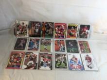 Lot of 18 Pcs Collector Modern NFL Football Sport Trading Assorted Cards & Players - See Pictures