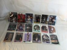 Lot of 18 Pcs Collector Modern NBA Basketball Sport Trading Assorted Cards & Players -See Pictures