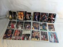 Lot of 18 Pcs Collector Modern NBA Basketball Sport Trading Assorted Cards & Players -See Pictures