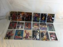 Lot of 18 Pcs Collector Modern NBA Basketball Sport Trading Assorted Cards & Players -See Pictures